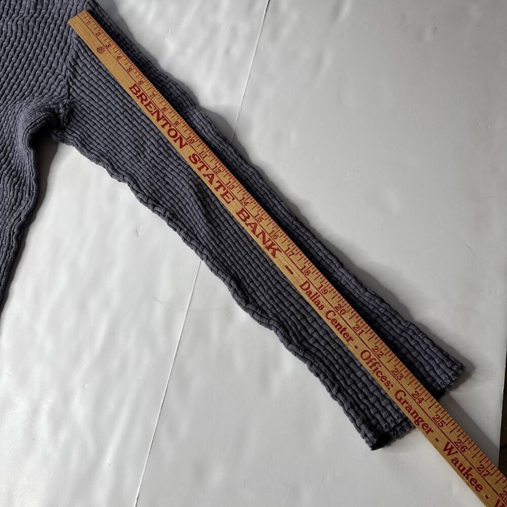 Coogi Gray Ribbed V Neck Sweater Men Sz XL Australia 100% mercerised Cotton - Picture 11 of 12
